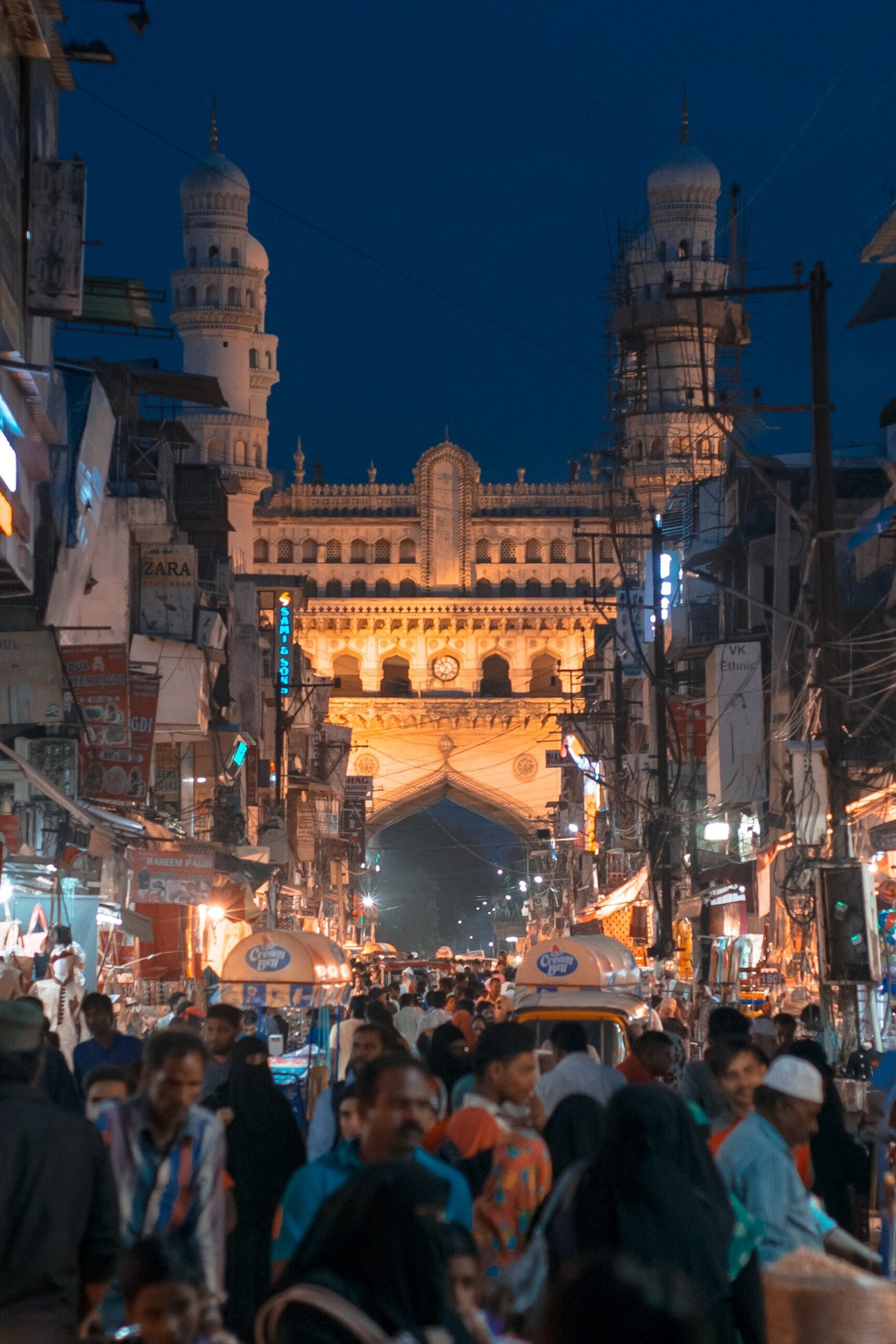 Markt in Hyderabad - Inspirierende Reisen helfen gegen den Herbstblues
